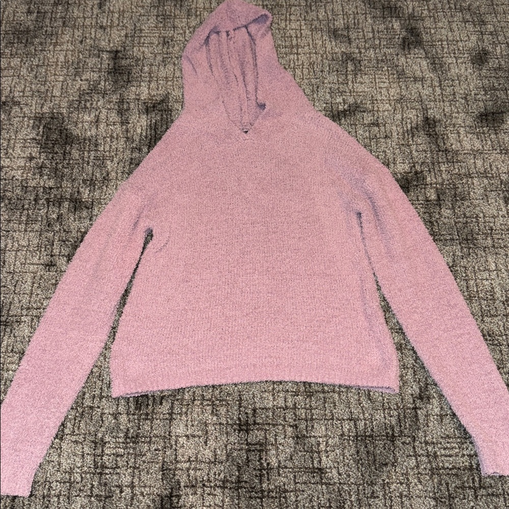 Art Class Lavender Cozy Hooded Sweater